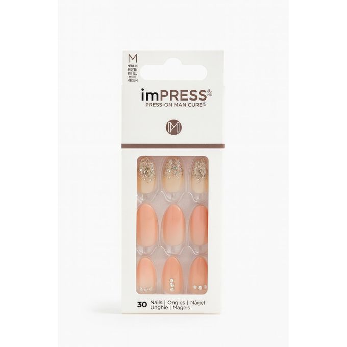 Kiss imPRESS PRESS-ON MANICURE IMM20C The End 30 Nails