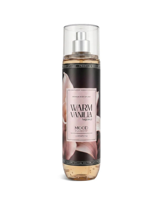 Warm Vanilla Premium Body Splash - Creamy Vanilla Fragrance Mist for Women - 220ml