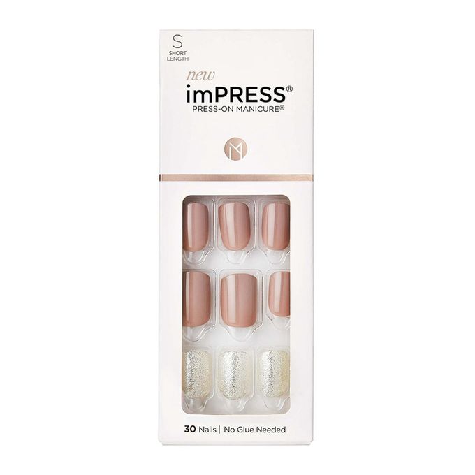 Kiss imPRESS PRESS-ON MANICURE KIM002C One More Chance 30 Nails