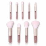 Makeup Brush Set Sweet - Glam Travel Kit - MK3-282B - 9PCS