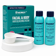 Energy Cosmetics FACIAL & BODY HAIR BLEACHING SYSTEM 60 ML+40ML