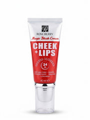 Magic Blush Cream CHEEK + LIPS Liquid Blusher WATERPROOF 40ml