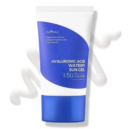 ISNtree WATERY SUN GEL - HYALURONIC ACID - SPF 50+ PA ++++, UVA-UVB - 50ml