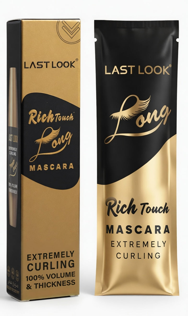 Rich Touch Long EXTREMELY CURLING MASCARA 100% VOLUME & THICKNESS - 11g
