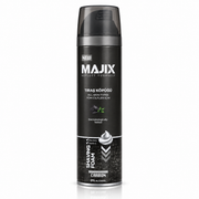 Carbon Shaving Foam – Alcohol Free with Aloe Vera, Vitamin E & Charcoal - All Skin Types - 200ml