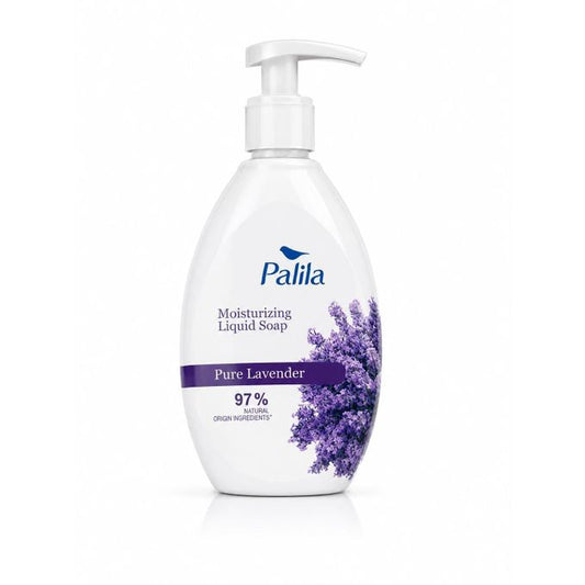 Palila Moisturizing Liquid Soap -97% NATURAL ORIGIN INGREDIENTS - Hand Soap - Pure Lavender - 500ml