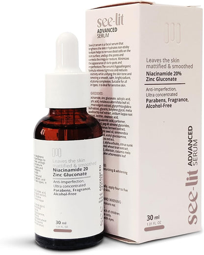 Leaves the skin mattified & smoothed -30 ml