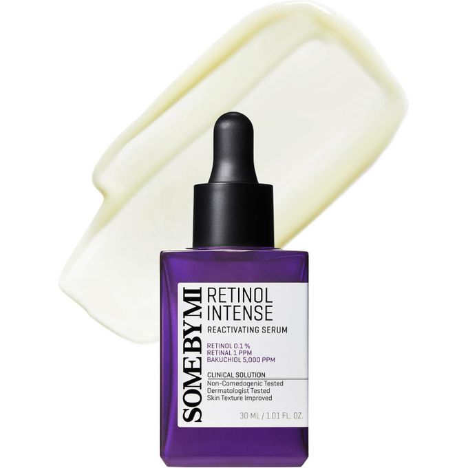 Some By Mi Retinol Intense Reactivating Serum – Gentle Beginner Retinol with Bakuchiol - 30ml
