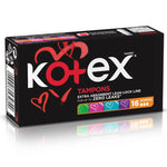 Kotex TAMPONS ZERO LEAKS NORMAL 16PCS