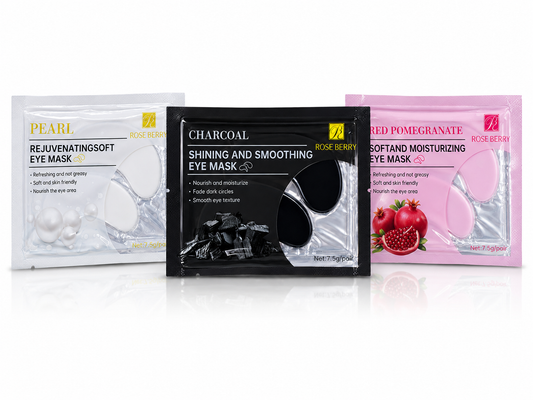 EYE MASK REJUVENATINGSOFT - Bundle RED POMEGRANATE, PEARL & CHARCOAL - 7.5g per pc