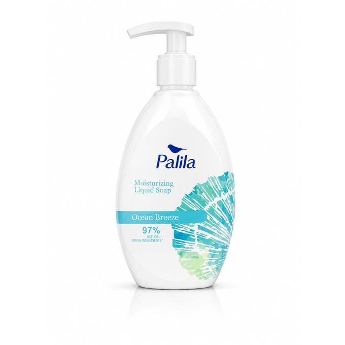 Palila Moisturizing Liquid Soap -97% NATURAL ORIGIN INGREDIENTS - Hand Soap - Ocean Breeze - 500ml