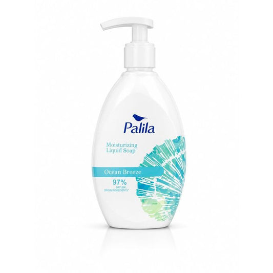 Palila Moisturizing Liquid Soap -97% NATURAL ORIGIN INGREDIENTS - Hand Soap - Ocean Breeze - 500ml