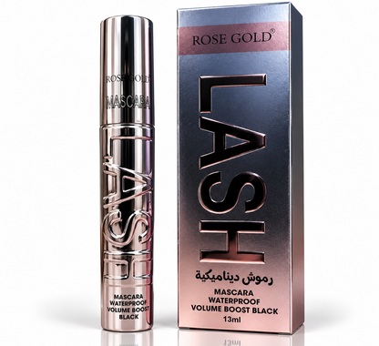LASH MASCARA WATERPROOF VOLUME BOOST BLACK - 13ml