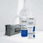 STRALINE Complete Care Set – Rich Cleanser 200ml + Moisturizing Body Milk 200ml + Hand Cream 75ml + Lip Balm 5g