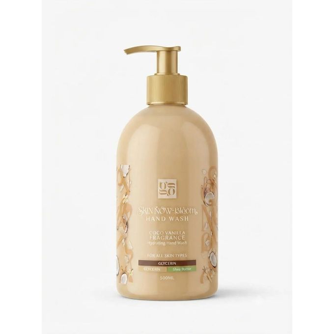 SKIN NOW-Blooms HAND WASH COCO VANILA FRAGRANCE Hydrating Hand Wash FOR ALL SKIN 500ml