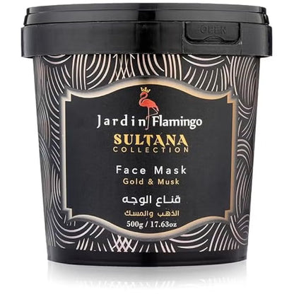 Sultana Collection Face Mask – Gold & Musk 500g