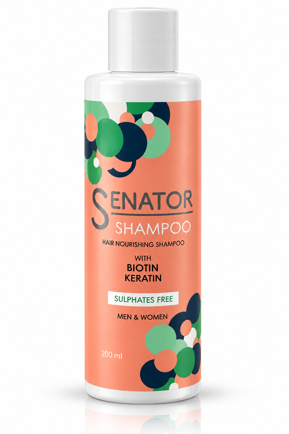 SHAMPOO HAIR NOURISHING SHAMPOO WITH BIOTIN HERATIN SULPHATES FREE 200ml