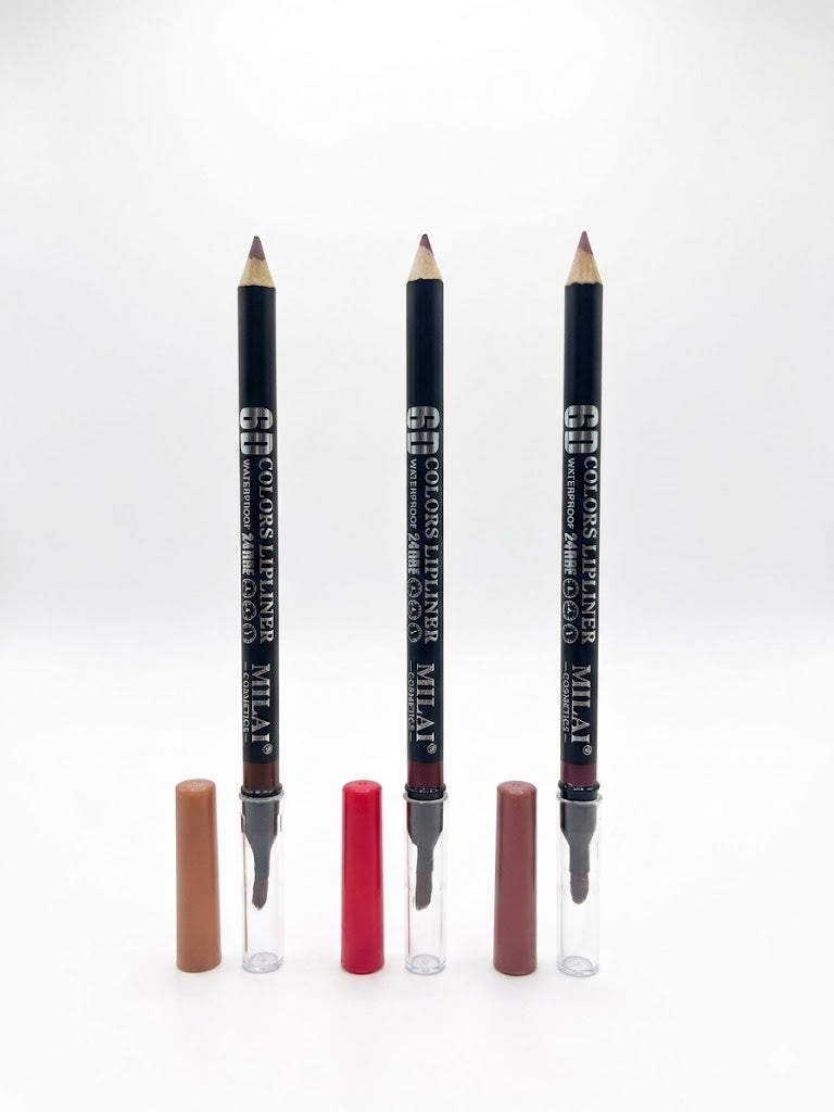 Milai Cosmetic 6D COLORS LIPLINER WATERPROOF 2 IN 1 - 24H shade 3-9-11 - .07g