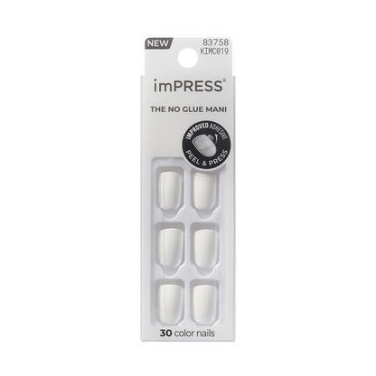 imPRESS THE NO GLUE MANI KIMC019C FORSTING 30 Nails