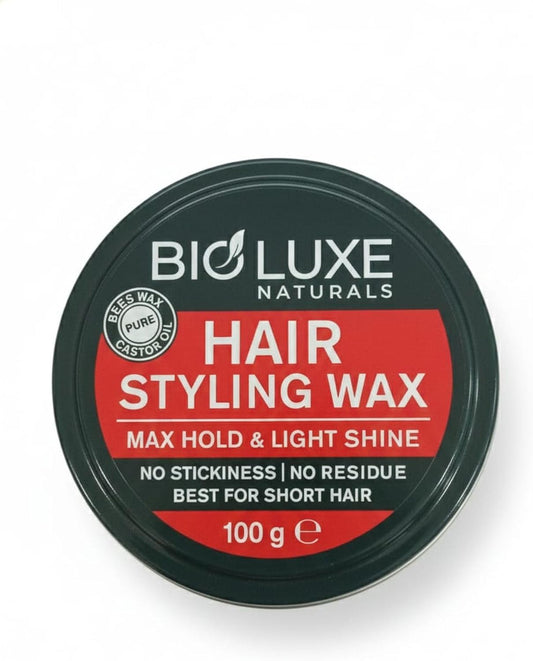 NATURALS HAIR STYLING WAX MAX HOLD & LIGH SHINE BEST FOR SHORT HAIR 100g