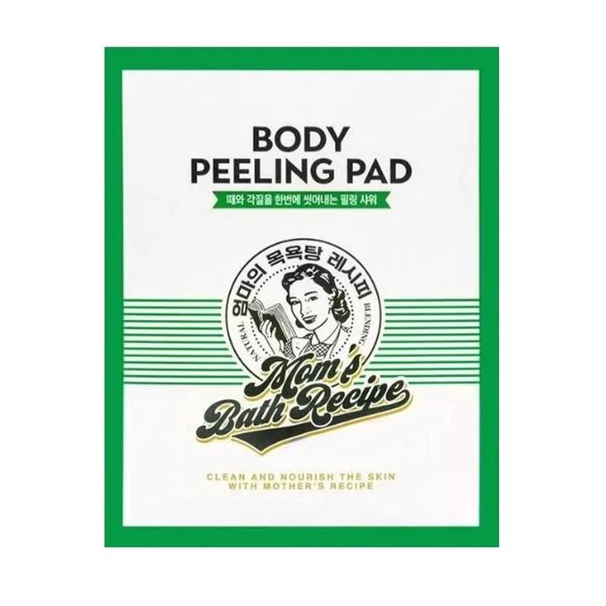 Mom's Bath Recipe Body Peeling Pad Green 25ml (Strong)