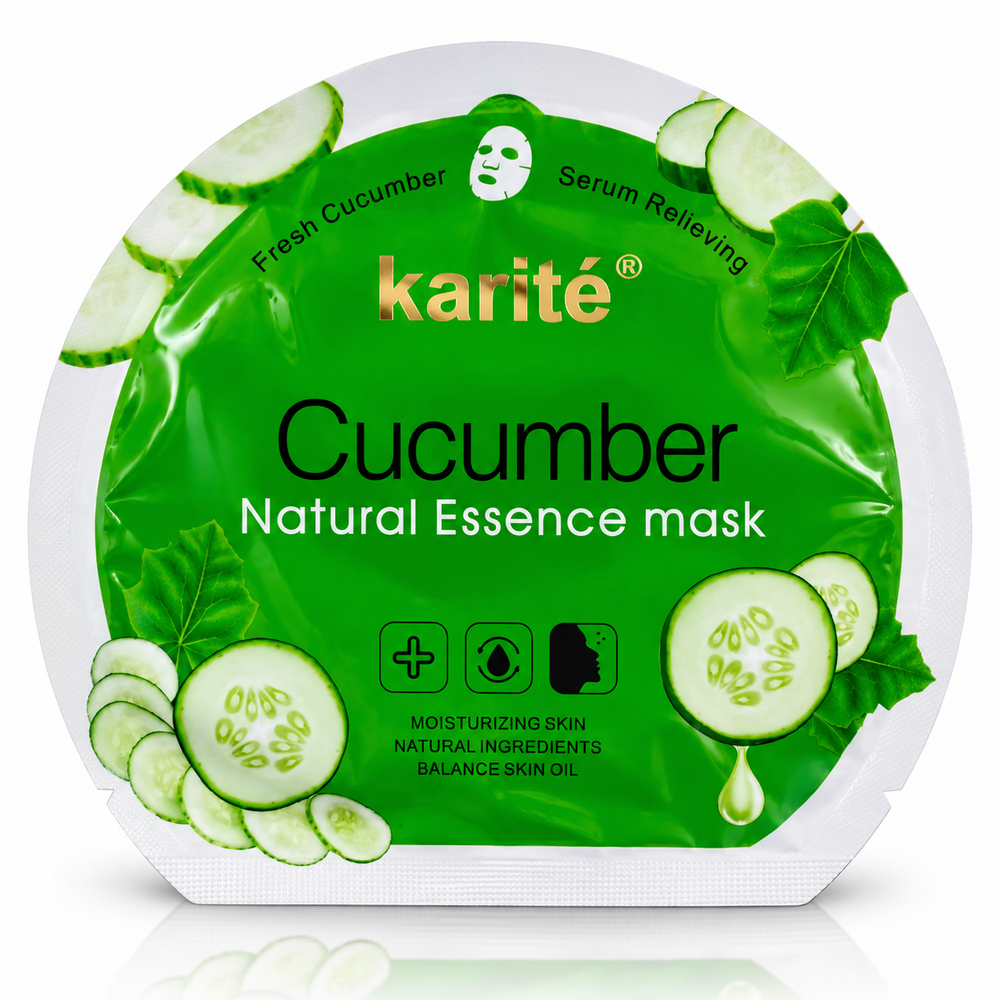 Cucumber Natural Essence Facial Sheet Mask – Moisturizing & Refreshing – 30 ml