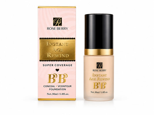 INSTANT AGE REWIND SUPER COVERAGE BB CONCEAL VCONTOUR FOUNDATION - 30ml
