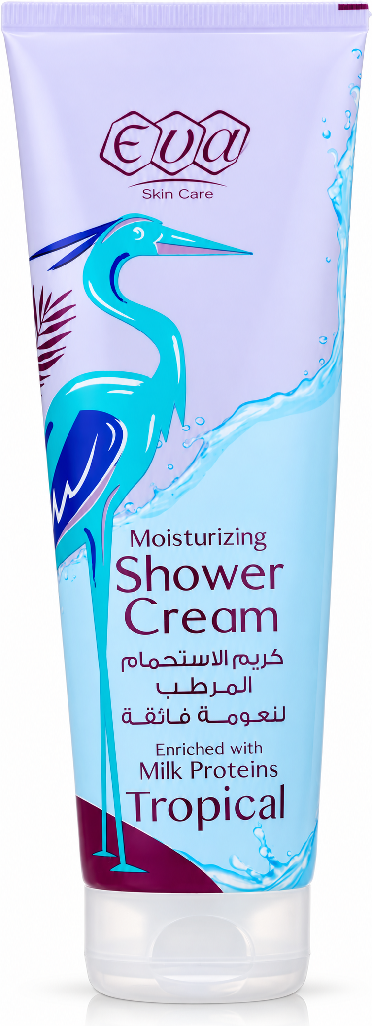 Skin Care Tropical Moisturizing Shower Cream with Milk Proteins – 250 ml