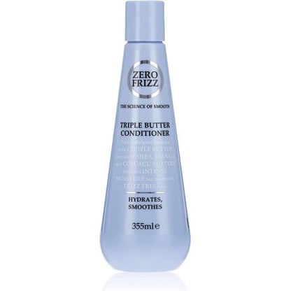 Zero Frizz TRIPLE BUTTER CONDITIONER HYDRATES SMOOTHES 355 ml