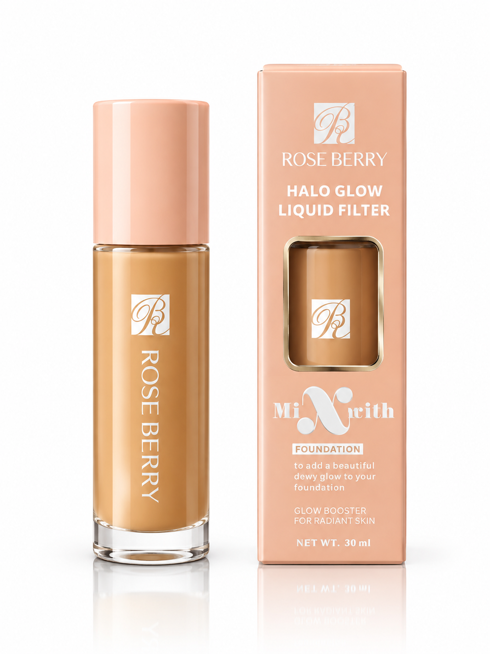 HALO GLOW LIQUID FILTER FOUNDATION  Shade 02 -30ml