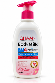 Body Milk Tulip Rose HYALURONIC ACID NIACINAMIDE  CERAMIDE – 300ml