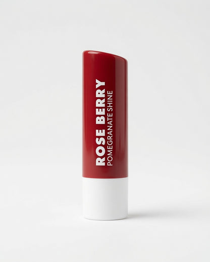 Caring lip balm - POMEGRANATE SHINE - Dark red tinted - 4.8g