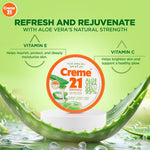 Aloe Vera GEL Creme 21 Germany for FACE - BODY - HANDS - 300ml
