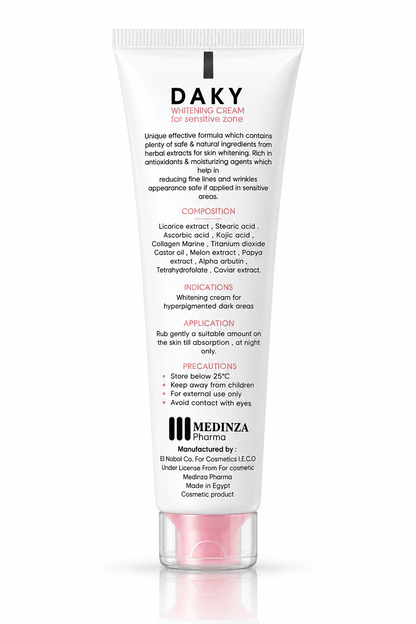 Daky WHITENING CREAM for Sensitive Zone 50g