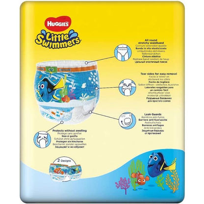 Huggies Little Swimmers Disposable Swim Pants – Size 5-6 (12-18 kg) – 11 Pants