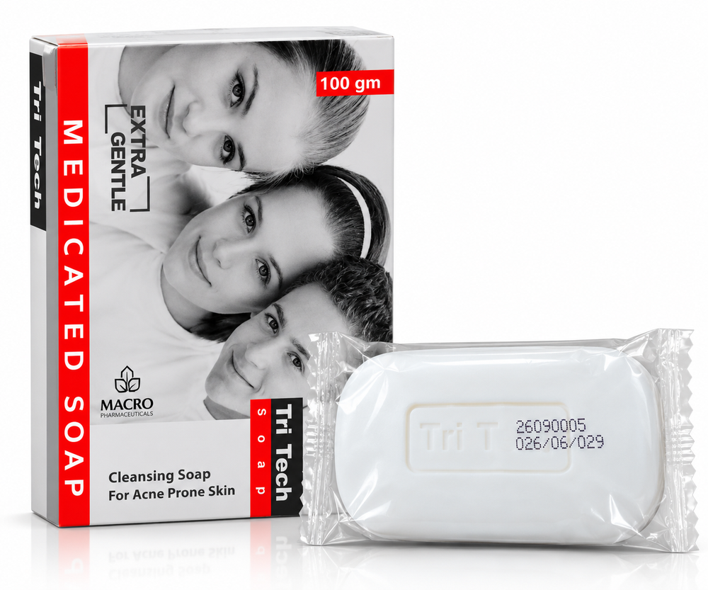 Medicated Cleansing Soap for Acne-Prone Skin – 100 g