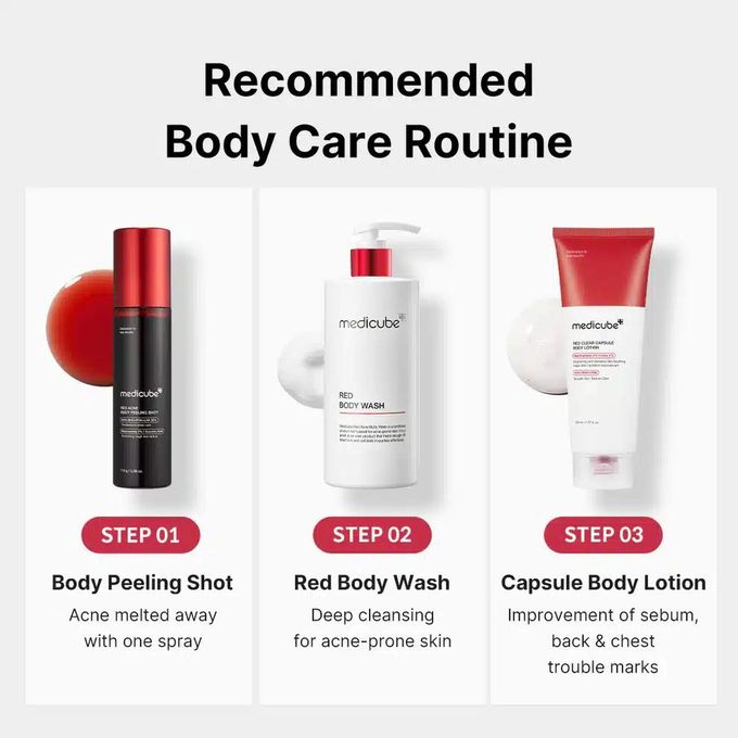 Medicube RED ACNE BODY PEELING SHOT 110 g