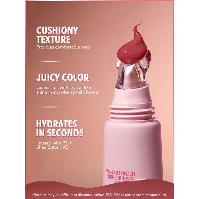 SHEGLAM GLAM Crystal Glaze Moisturizing Lip Care - Strawberry Milk