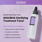 Cosrx AHA - BHA Clarifying Treatment Toner Gentle Exfoliating Facial Toner - 150ml