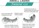 Natural Lashes 120 Demi – Black