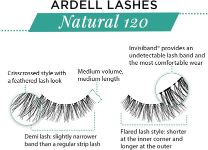 Natural Lashes 120 Demi – Black