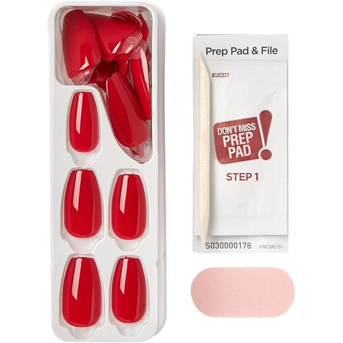 imPRESS THE NO GLUE MANI IMC510C REDDY OR NOT 30 Nails