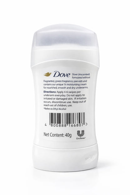 unscented nourished & smooth - 0% Alcohol 48H Anti-Perspirant 40g