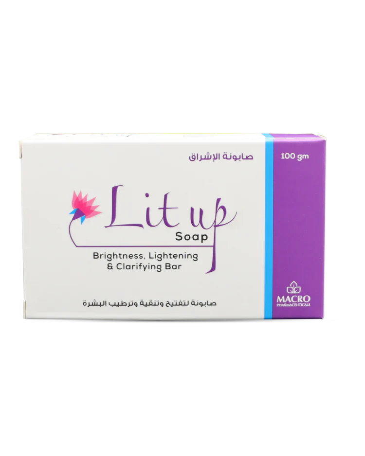 Lit Up Soap – Brightening, Lightening & Clarifying Bar 100g