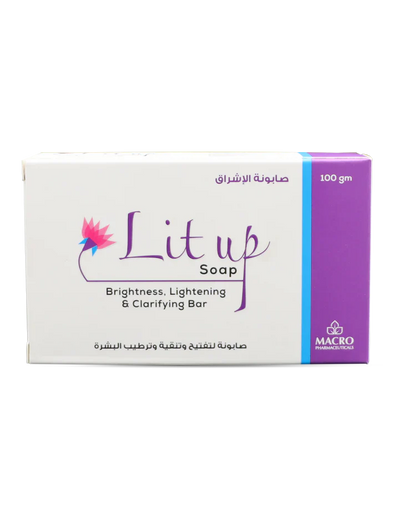 Lit Up Soap – Brightening, Lightening & Clarifying Bar 100g