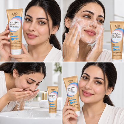 Skin Care Natural Glow Facial Wash for Combination Skin – 100 ml
