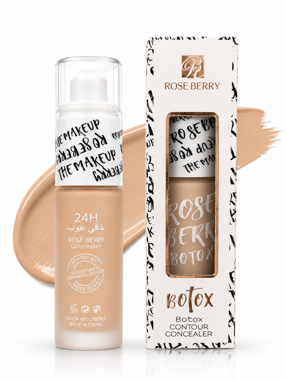 Rose Berry Botox CONTOUR CONCEALER 2 in 1 - shade 03 - 20ml