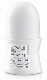 Whitening Antiperspirant Roll-On – Fragrance Free - Unscented - 60ml