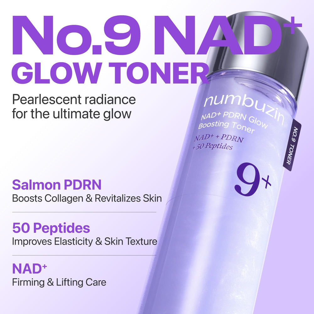 No.9 NAD+ PDRN Glow Boosting Toner 150ml