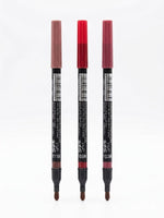 6D COLORS LIPLINER WATERPROOF 2 IN 1 - 24H shade 3-9-11 - .07g